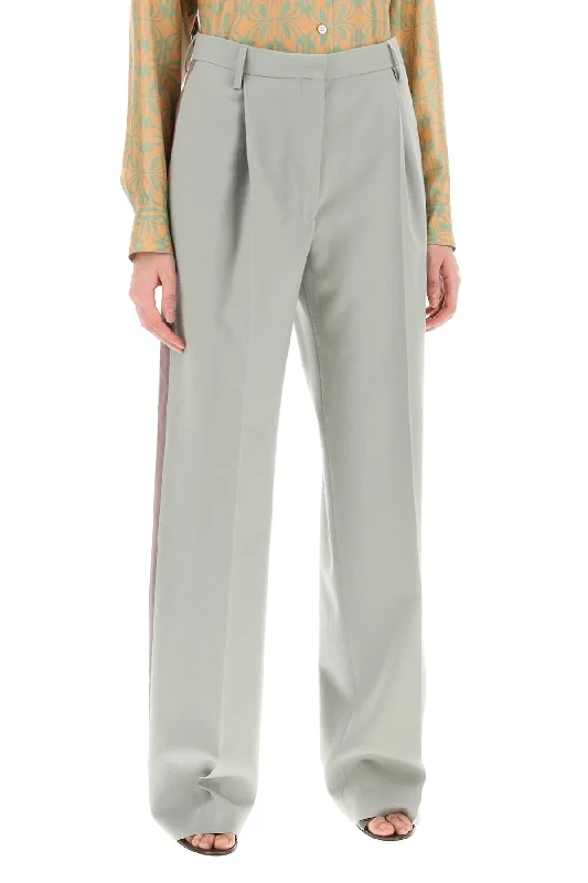 Stretchy skinny pants for figure-hugging appeal -Dries van noten laterali

"wool portia pants with