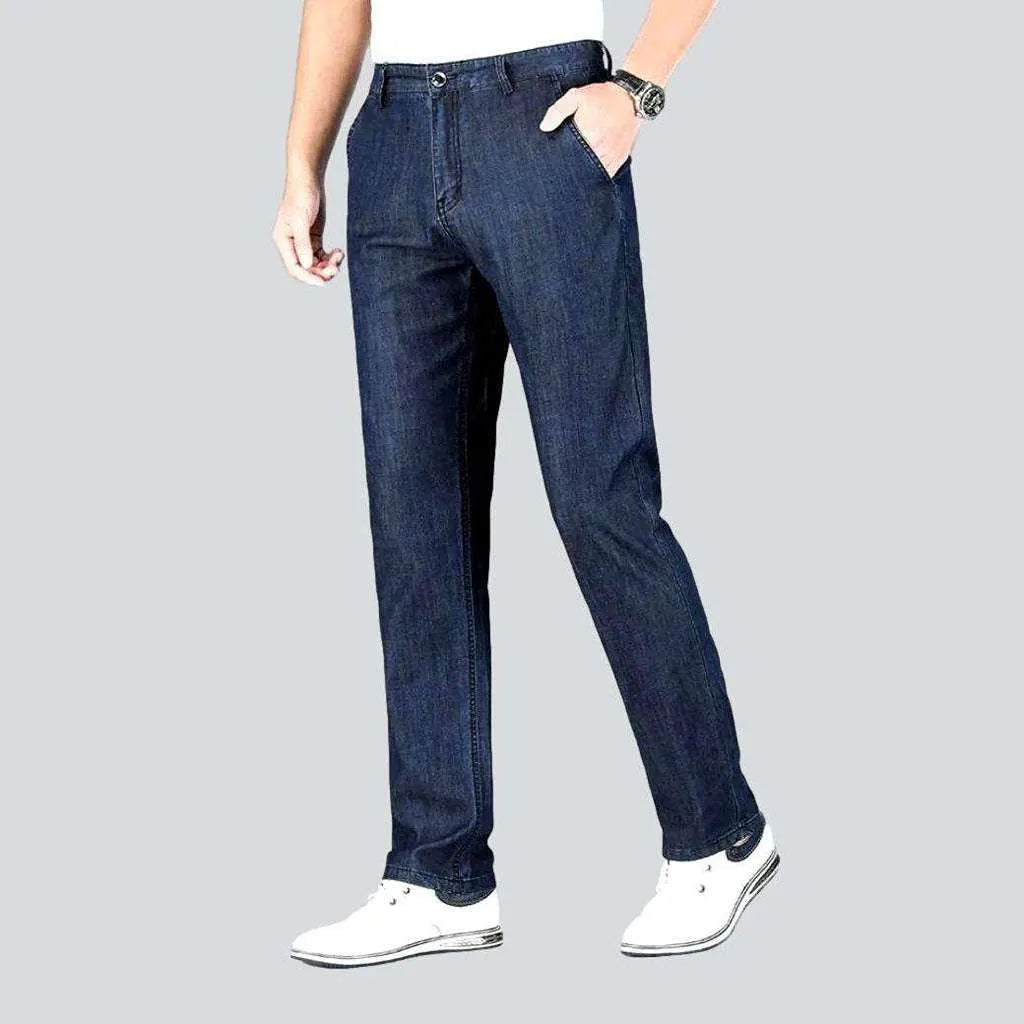 High-performance workout pants for marathon training days -Business casual straight denim pants