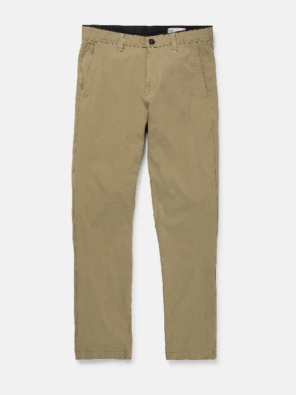 Weather-resistant pants for unpredictable climate needs -Frickin Tech Chino Pants - Dark Khaki