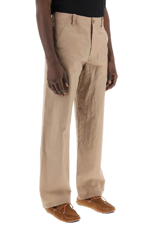 Quick-dry travel pants for adventurous globetrotters -A.p.c. mathurin crepe pants