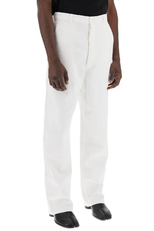 Slim-fit dress pants for sharp evening events -Mm6 maison margiela cotton bull pants in eight words