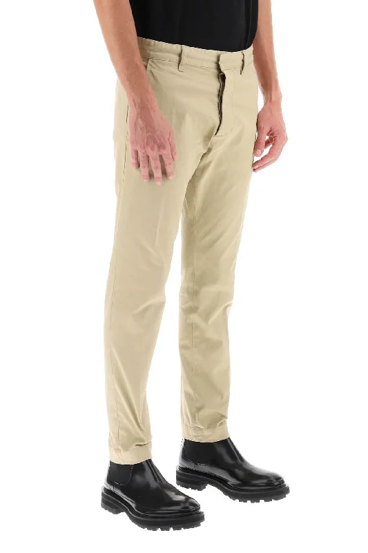 Stylish wide-leg pants for bold evening looks -Dsquared2 cool guy pants in stretch cotton