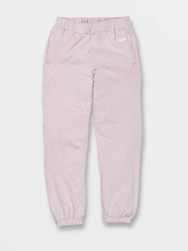 Girls Lived In Lounge Fleece Pants - Lavender