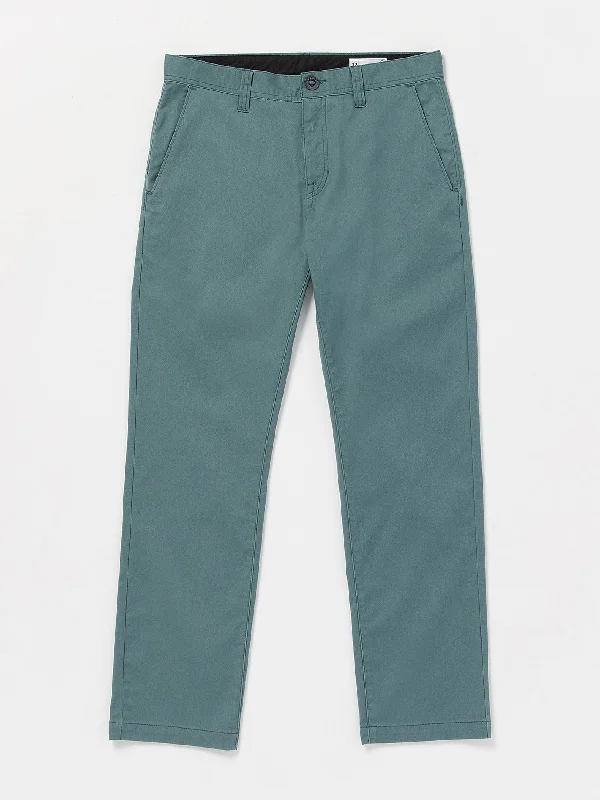 Relaxed chino pants for casual Friday offices -Frickin Modern Stretch Chino Pants - Service Blue