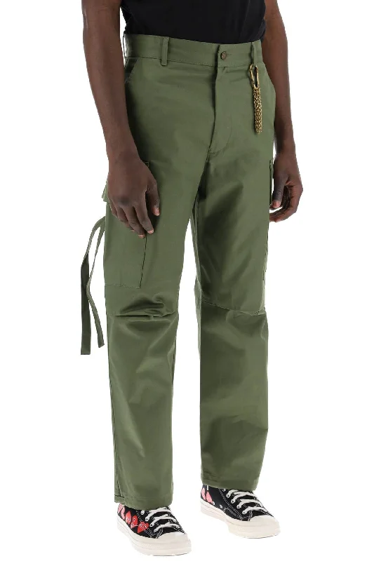 Flowy linen pants for relaxed tropical vacations -Darkpark laurent

saint laurent cargo pants