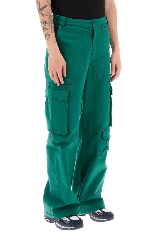 Luxury silk pants for glamorous evening wear -cargo pants with wide leg