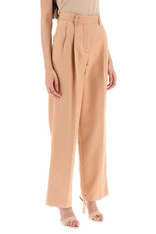 Lightweight culottes pants for summer fashion flair -cotton twill pants