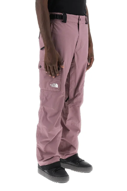 Casual twill pants for easygoing daily outfits -slashback ski pants