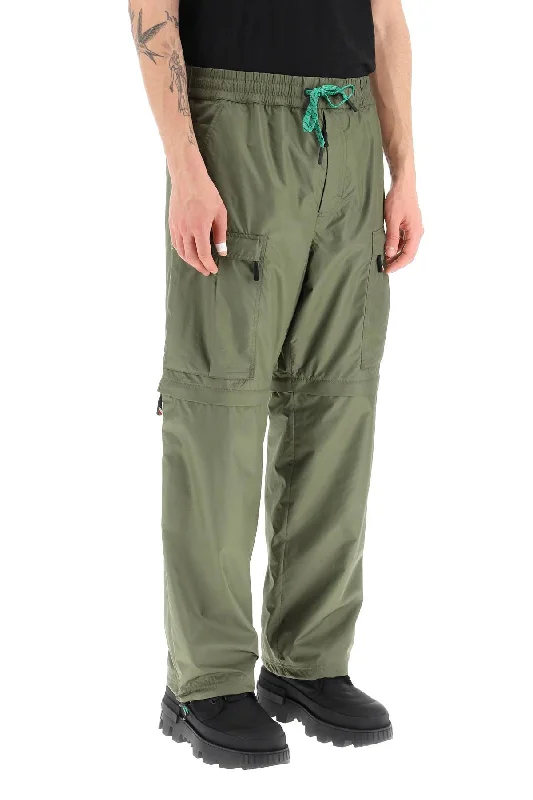 Tactical combat pants for military training use -zip-off convertible ripstop pants