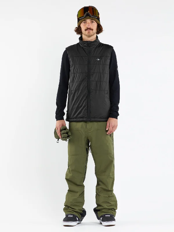 Stylish flare pants for retro party looks -Mens Guide Gore-Tex Pants - Military