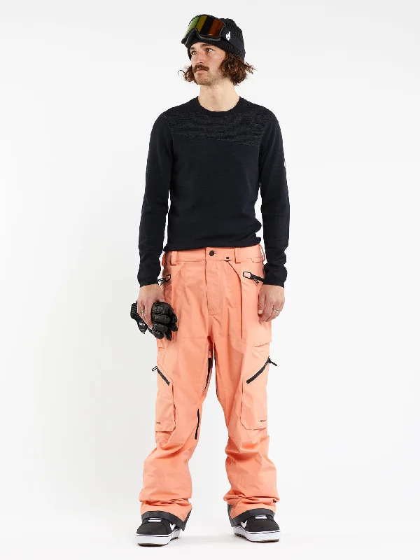 Relaxed fit pants for laid-back comfort wear -Mens Guch Stretch Gore Pants - Peach