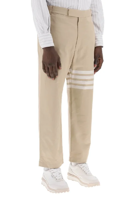 Cozy sweatpants pants for lazy Sunday mornings -Thom browne pants with 4-bar