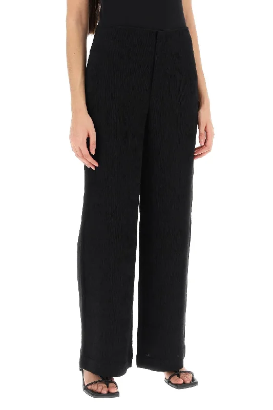 Tapered ankle pants for sleek modern silhouettes -marchei wide leg pants