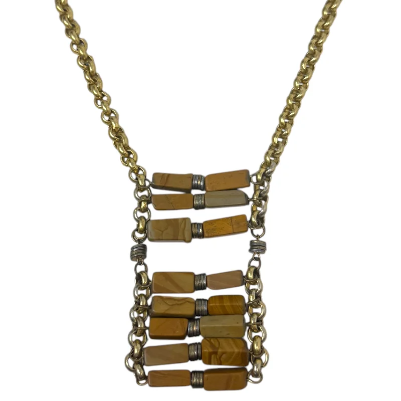 Stunning necklaces and pendants with aquamarine stones for a serene effect-Jasper Statement Necklace  By Sylvia Benson