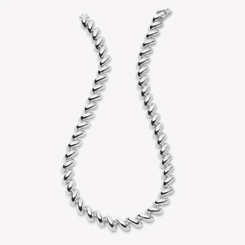 Best necklaces and pendants with sterling silver for an affordable yet stylish choice-ROPE NECKLACE