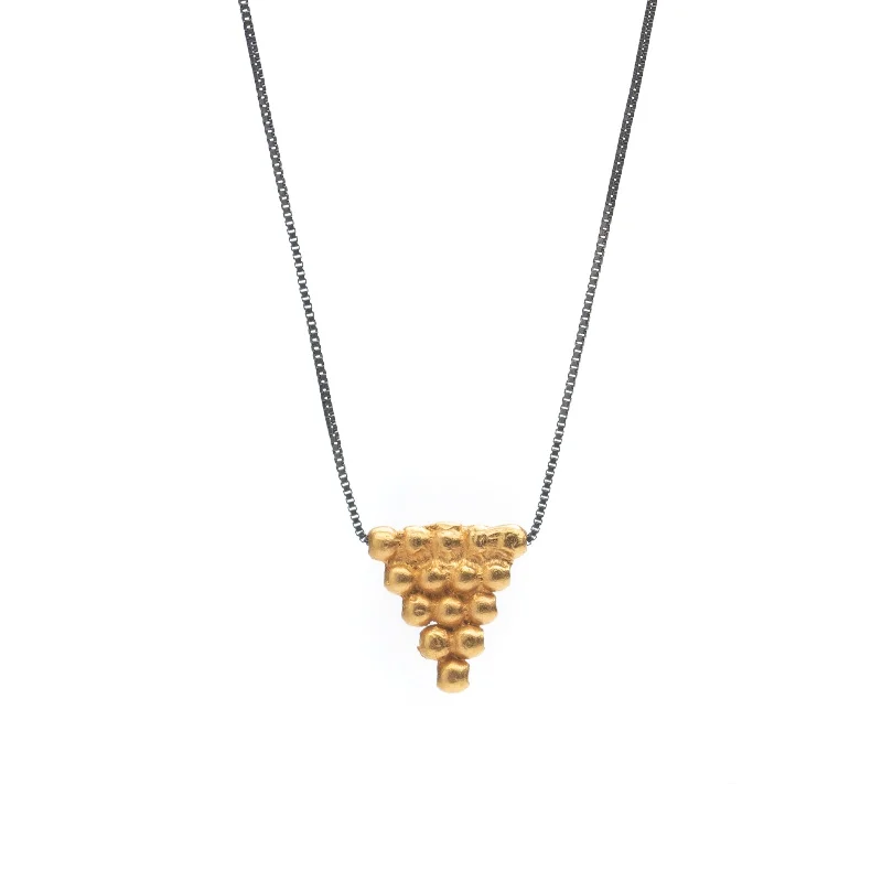 Best necklaces and pendants for everyday wear with minimalist designs-Gold Inverted Triangle Necklace