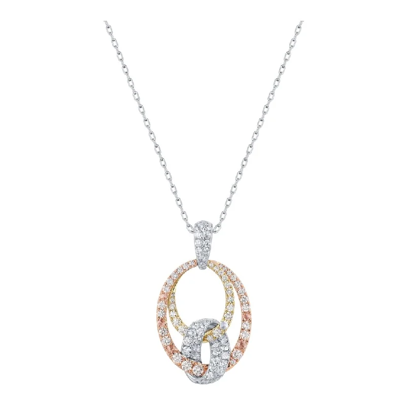 Best necklaces and pendants with black diamonds for an edgy, bold statement-White Diamond Pendant (White Diamond 0.35 cts. White Diamond 1.88 cts.)