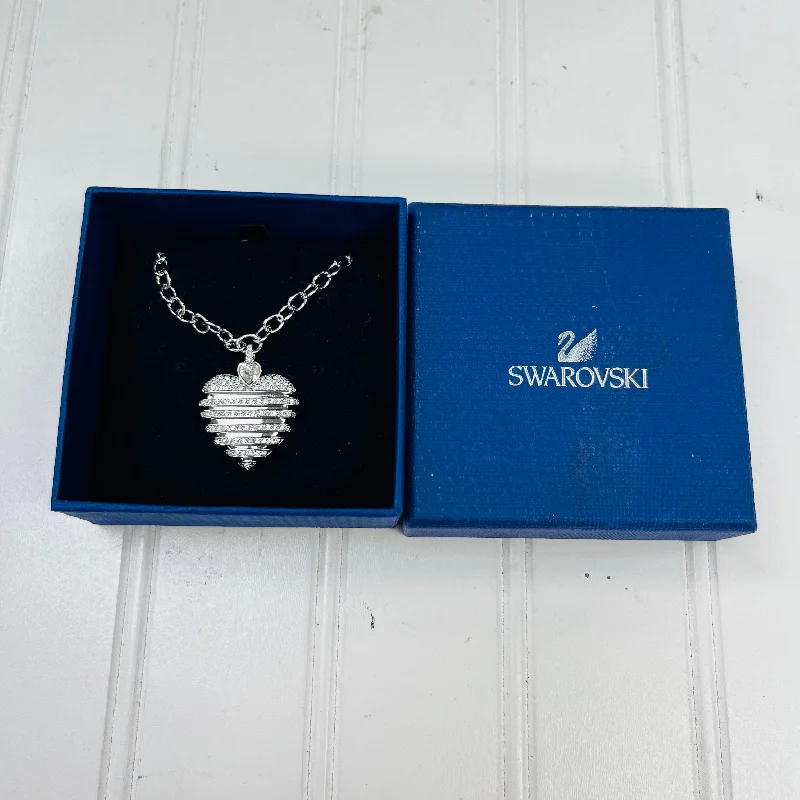 Unique necklaces and pendants with engraved messages for a sentimental gift-Necklace Designer By Swarovski