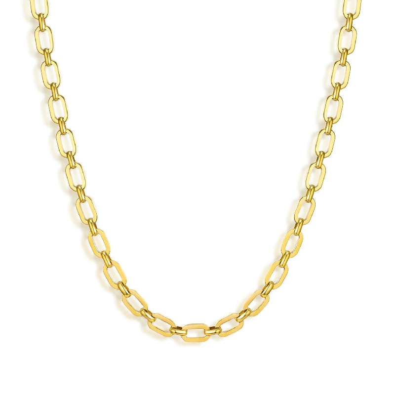 Necklaces and pendants with geometric pendants for a clean, contemporary design-5th Ave Necklace