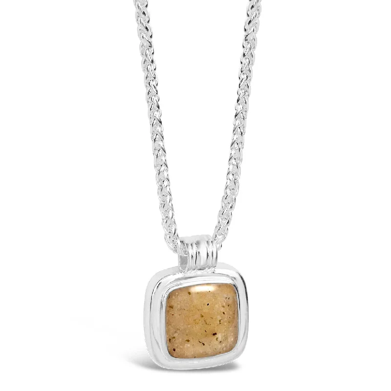 Necklaces and pendants with diamond pendants for a luxurious sparkling effect-Cushion Cut Nautical Necklace